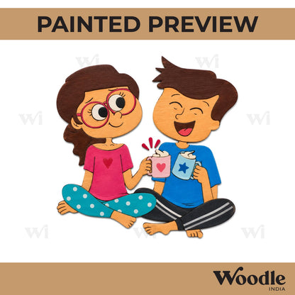 Couple Pre Marked MDF Design 3