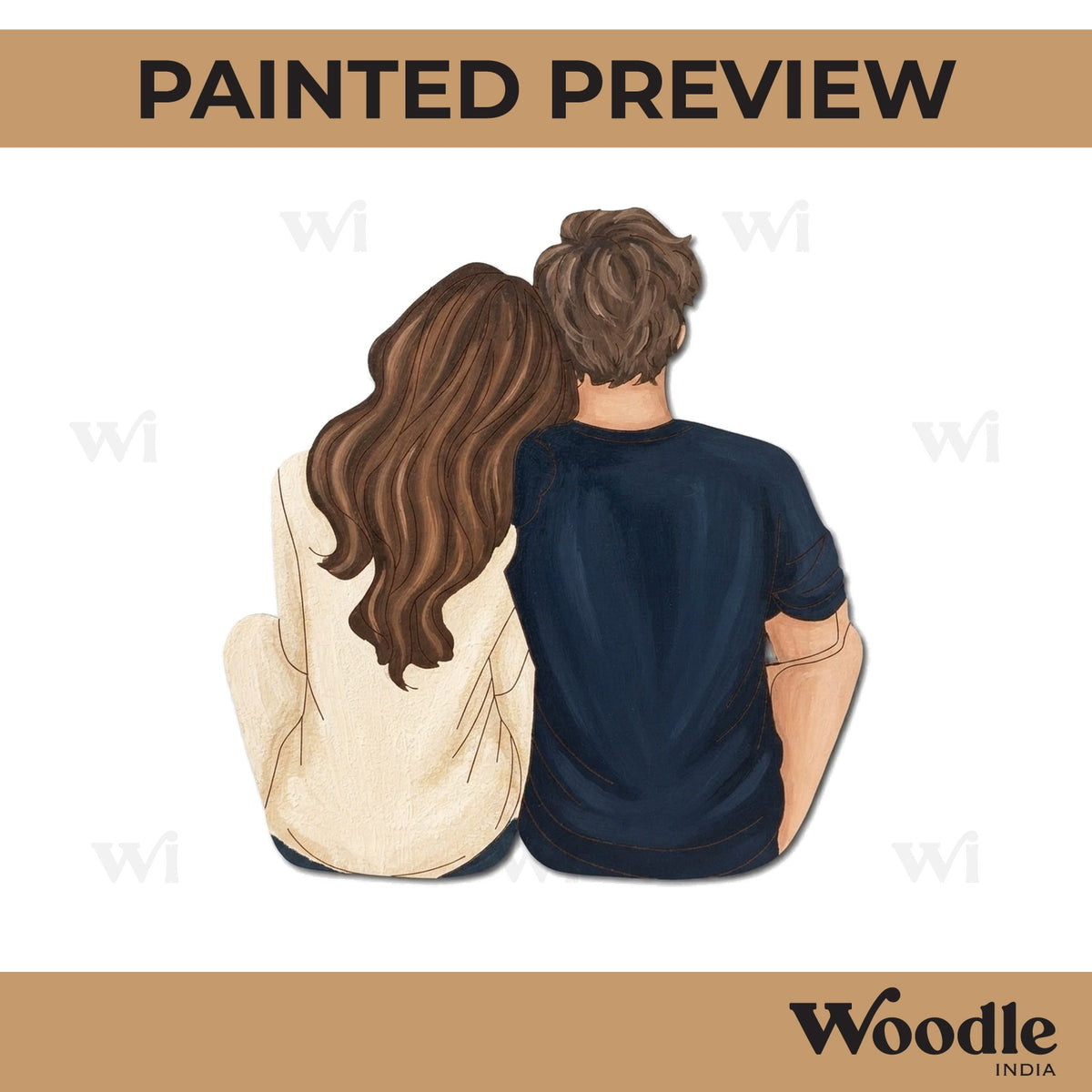 Couple Pre Marked MDF Design 33