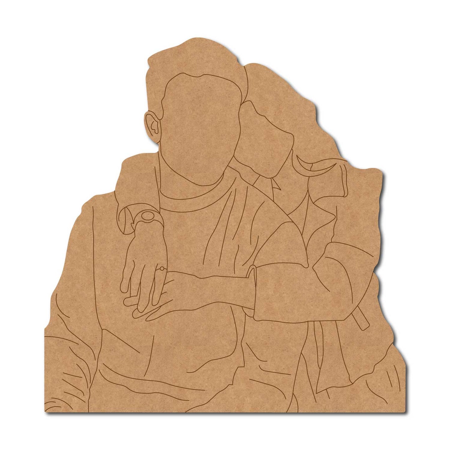 Couple Pre Marked MDF Design 35