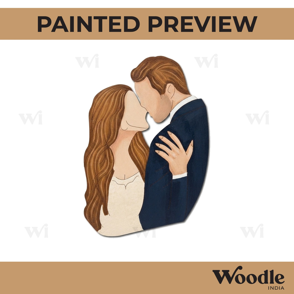Couple Pre Marked MDF Design 36