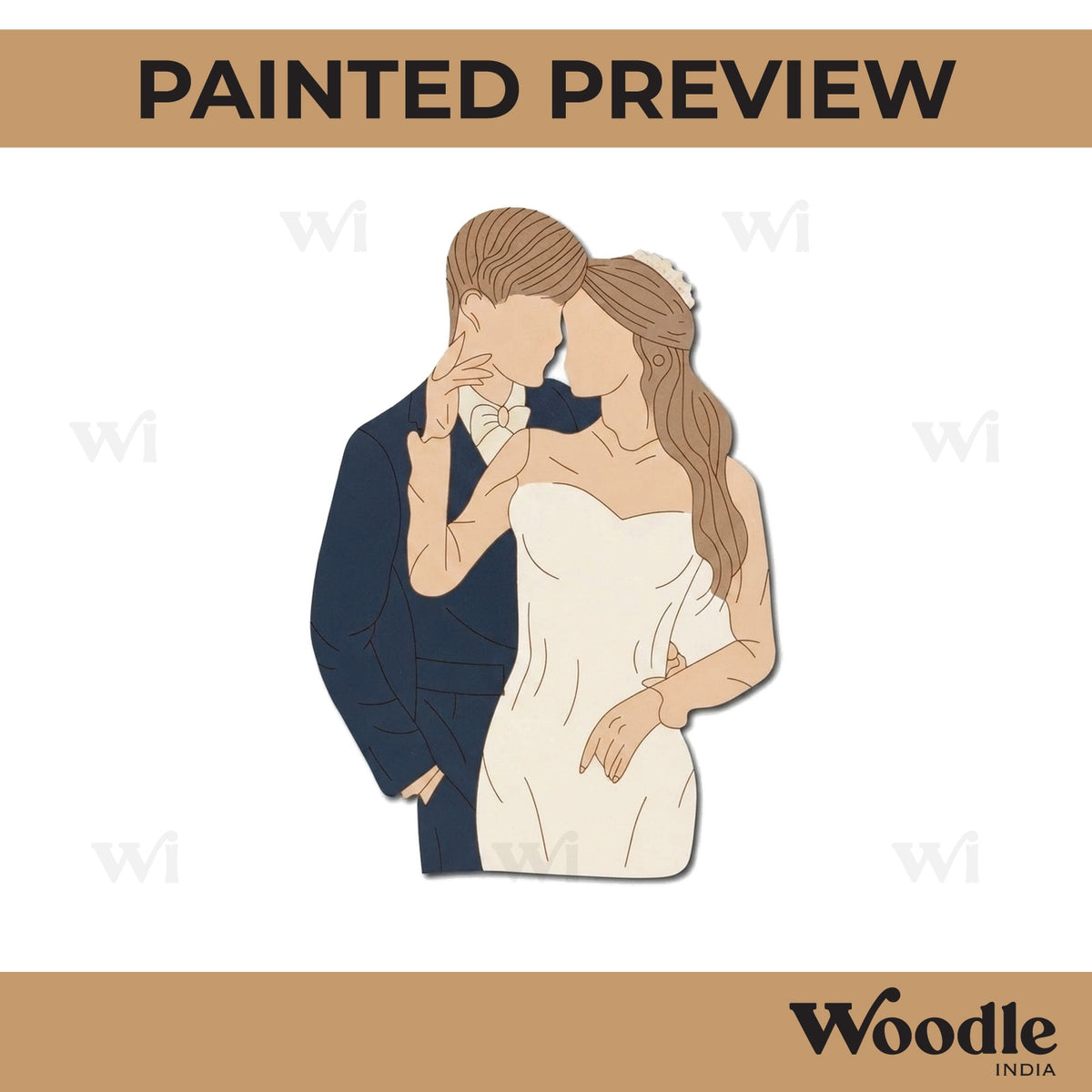 Couple Pre Marked MDF Design 37