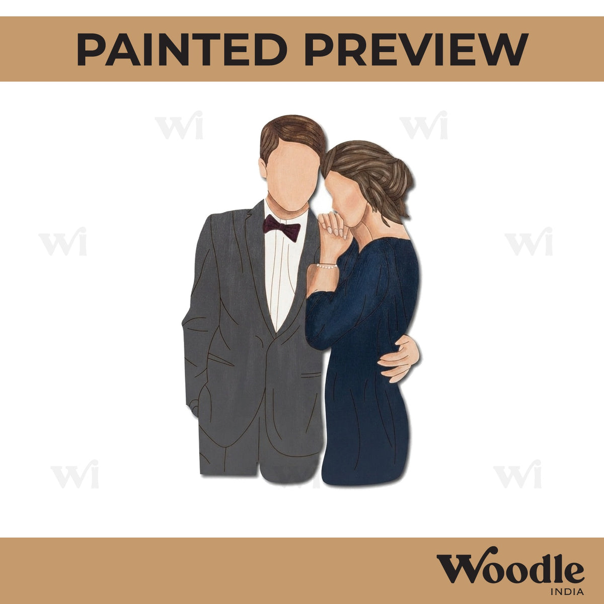 Couple Pre Marked MDF Design 39