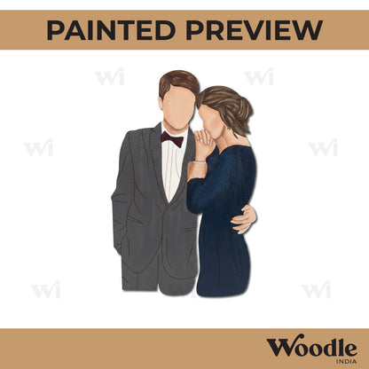 Couple Pre Marked MDF Design 39