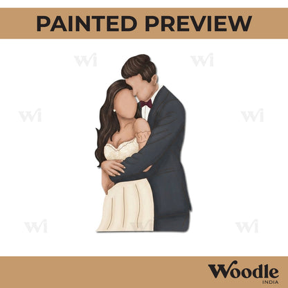 Couple Pre Marked MDF Design 40
