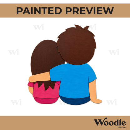 Couple Pre Marked MDF Design 6