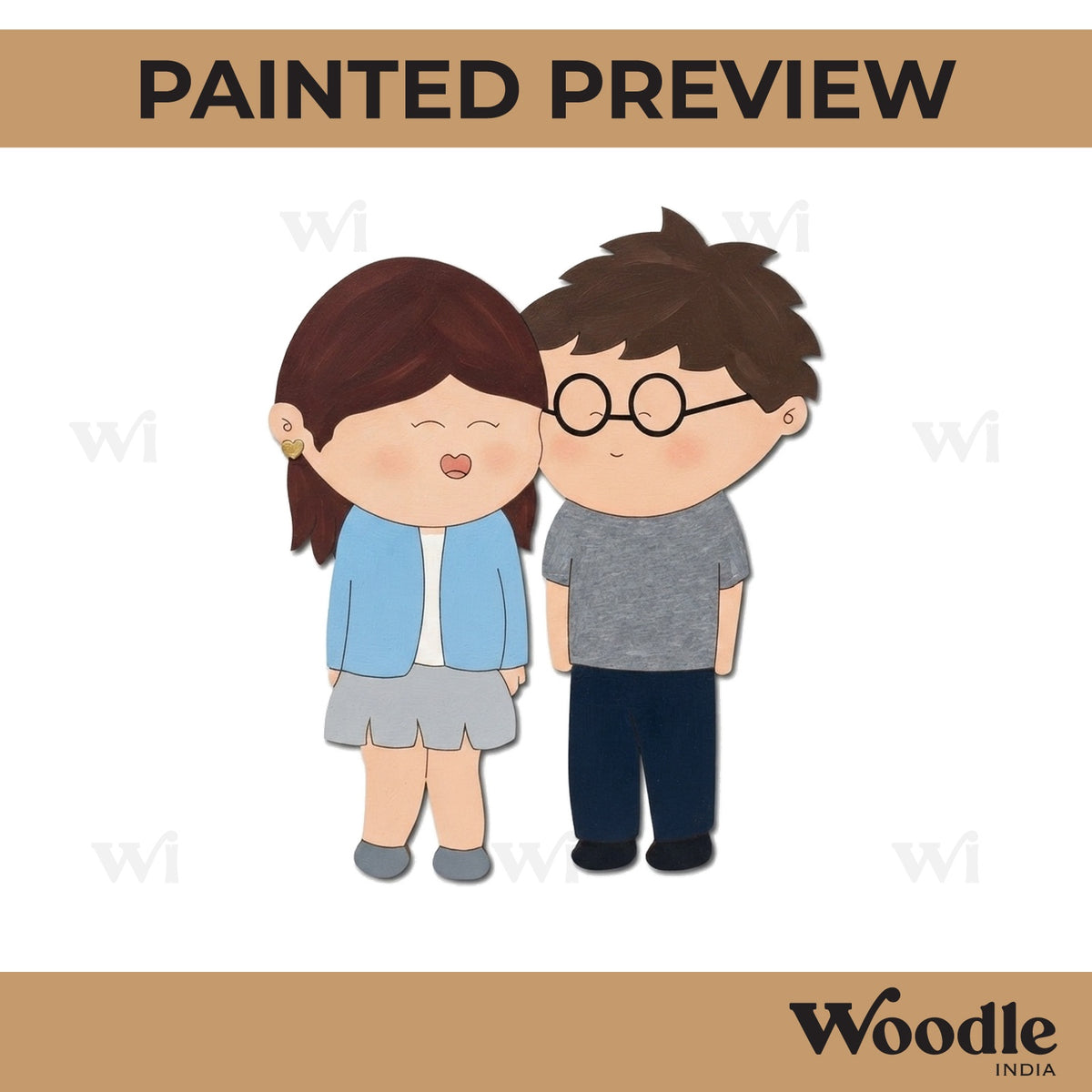 Couple Pre Marked MDF Design 7