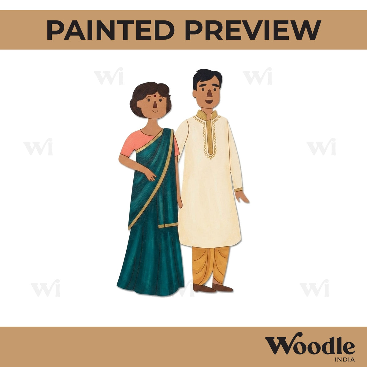 Couple Pre Marked MDF Design 9