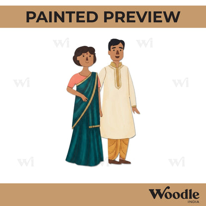 Couple Pre Marked MDF Design 9