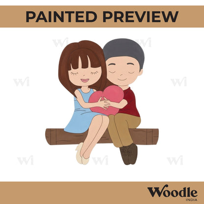 Couple Pre Marked MDF Design 26