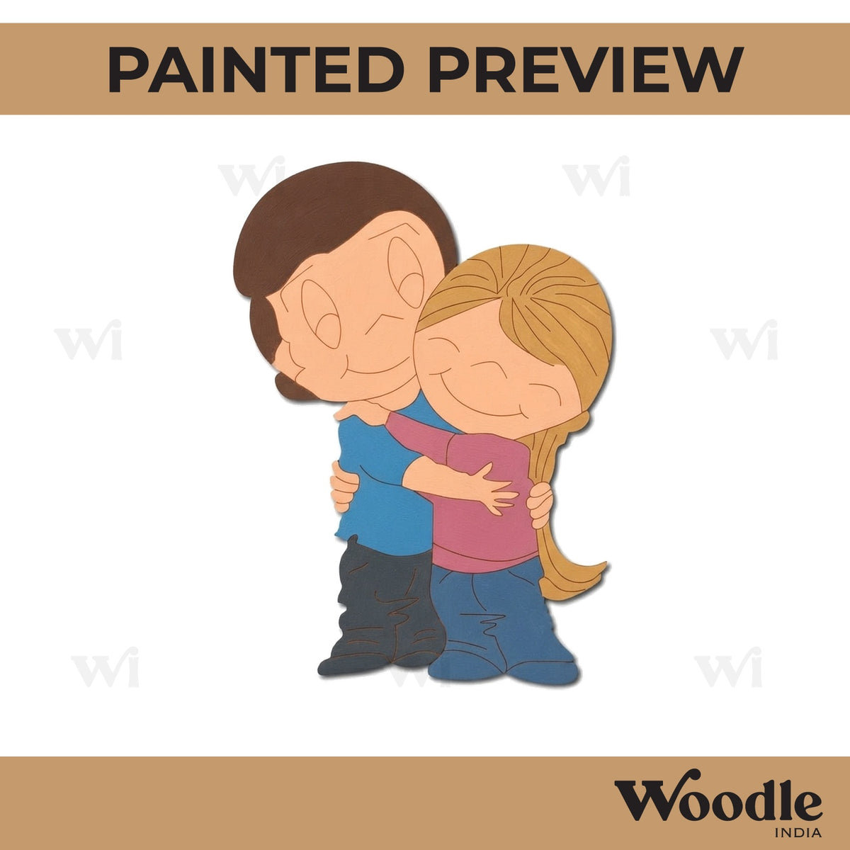 Couple Pre Marked MDF Design 30