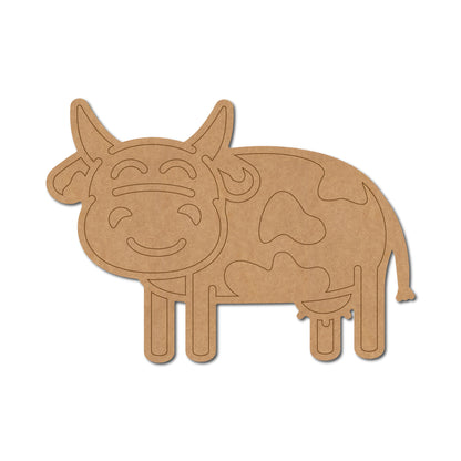 Cow Pre Marked MDF Design 1