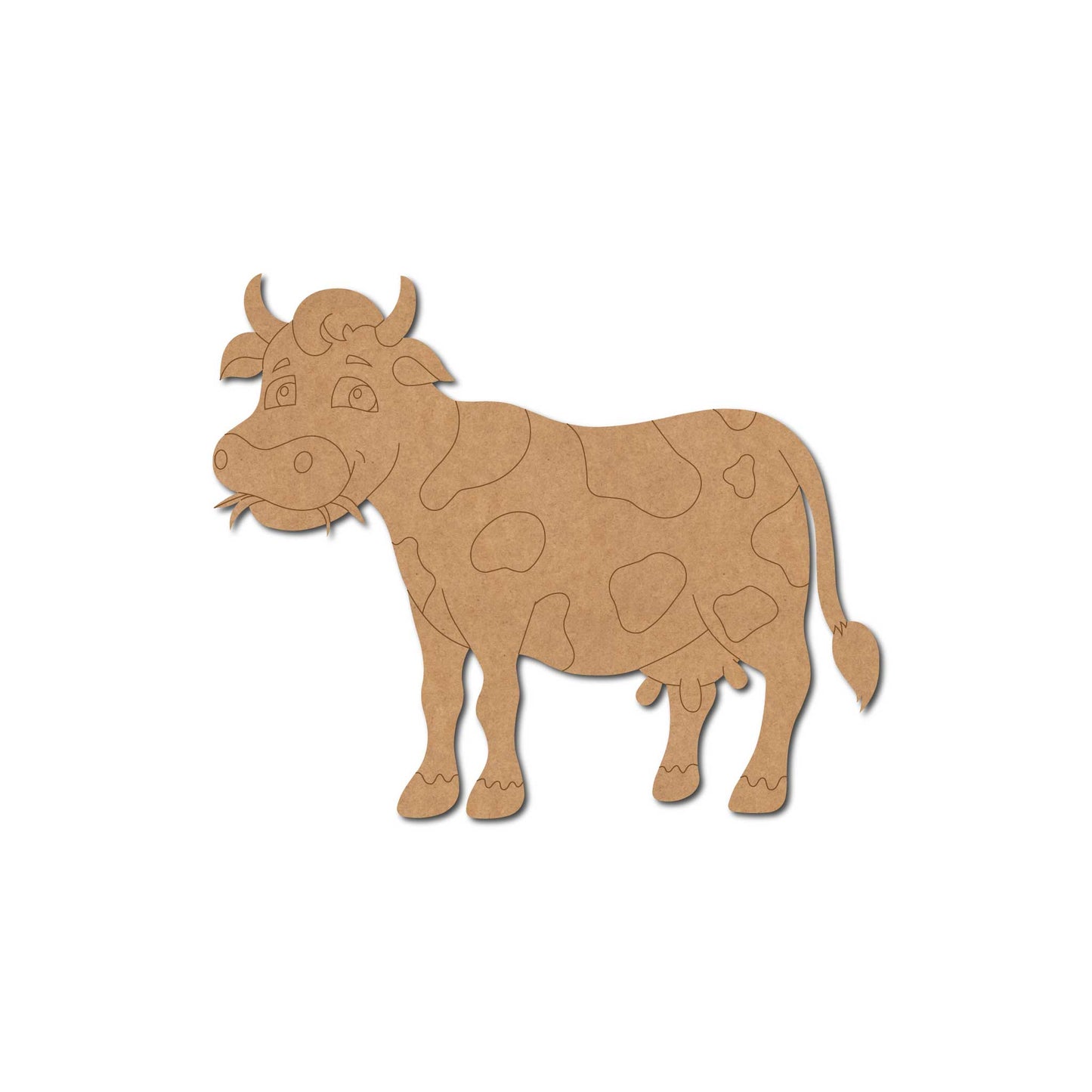 Cow Pre Marked MDF Design 3