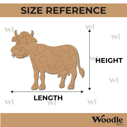 Cow Pre Marked MDF Design 3