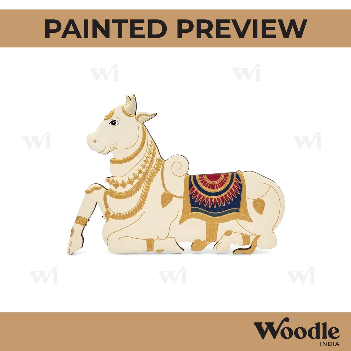 Cow Pre Marked MDF Design 5