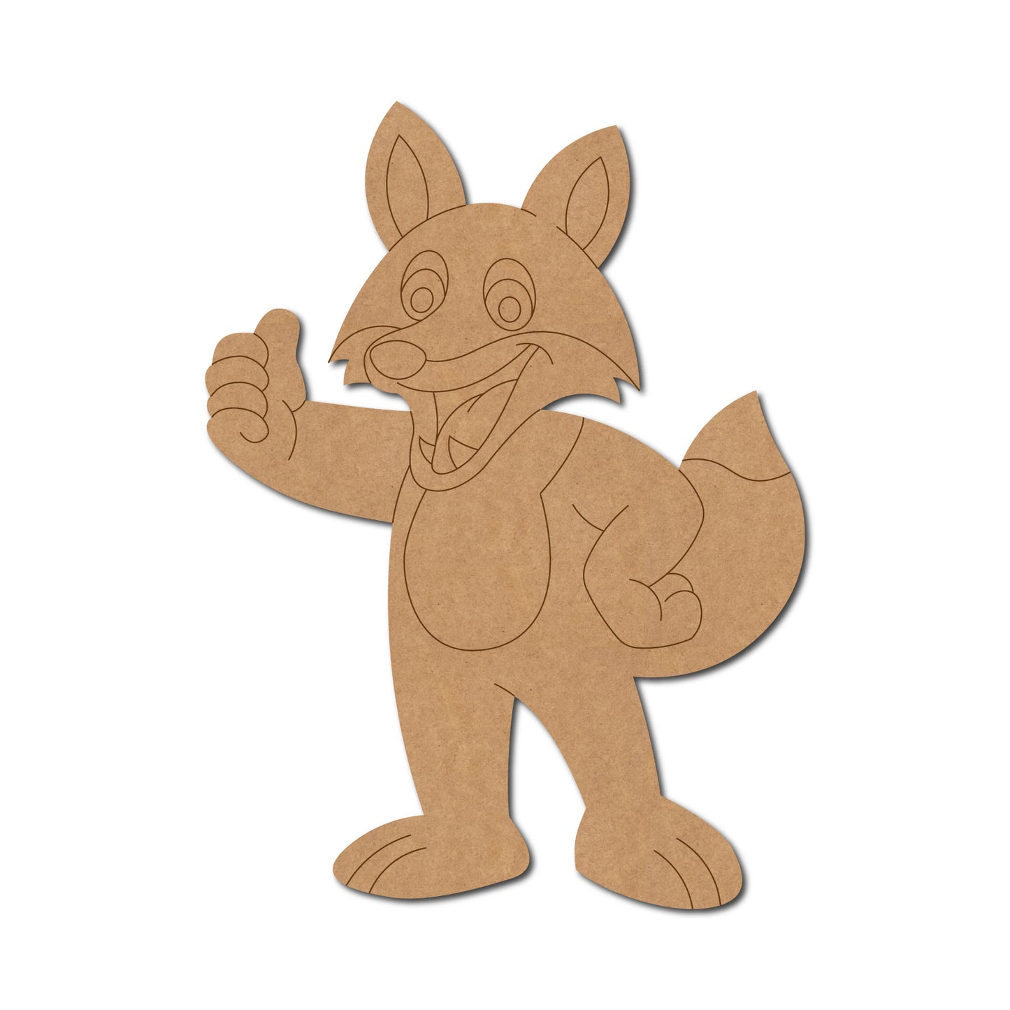 Coyote Pre Marked MDF Design 4