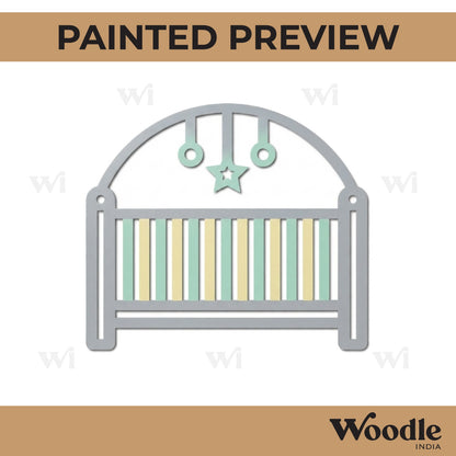 Cradle Cutout MDF Design 1