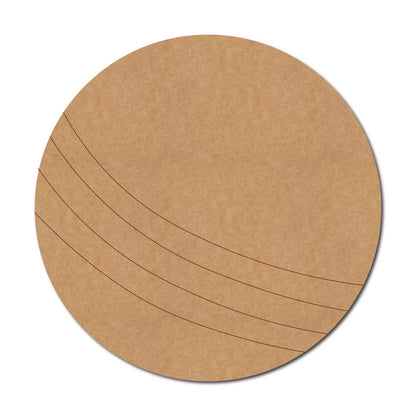 Cricket Ball Pre Marked MDF Design 1