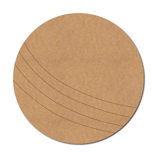 Cricket Ball Pre Marked MDF Design 1