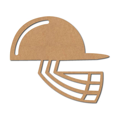 Cricket Helmet Cutout MDF Design 1