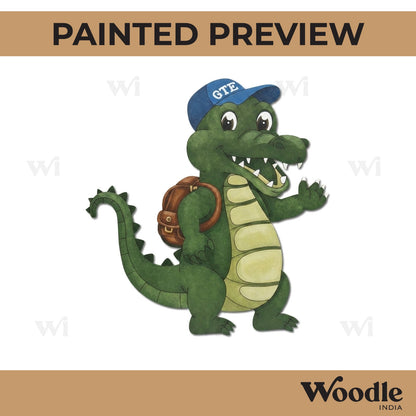 Crocodile Pre Marked MDF Design 4