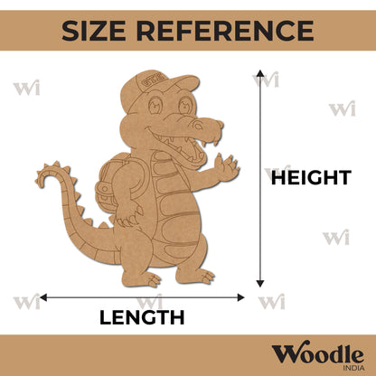 Crocodile Pre Marked MDF Design 4