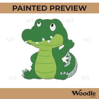 Crocodile Pre Marked MDF Design 7