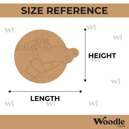 Crocodile Pre Marked MDF Design 8