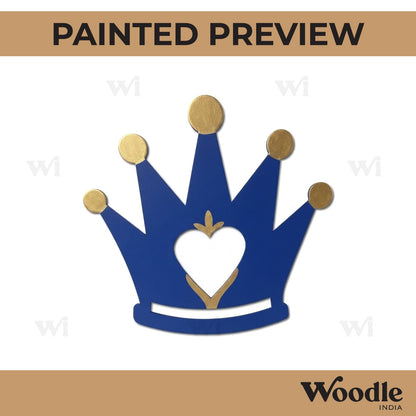 Crown Cutout MDF Design 1