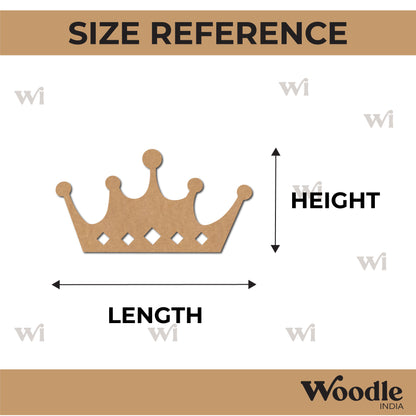 Crown Cutout MDF Design 4