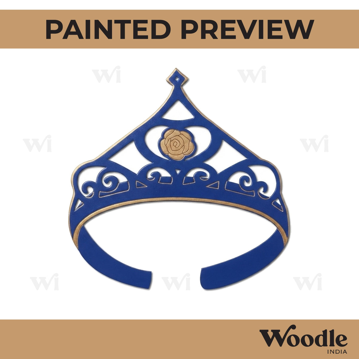 Crown Pre Marked MDF Design 1