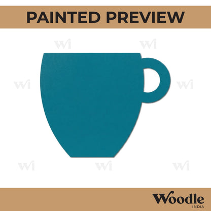 Cup Cutout MDF Design 3