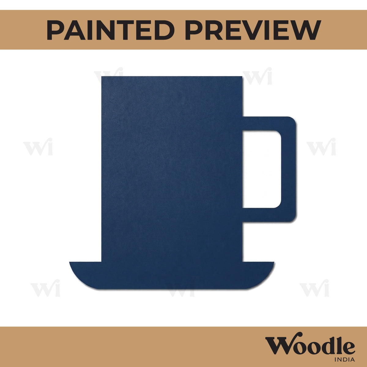 Cup Cutout MDF Design 5