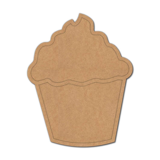 Cupcake Mosaic Art Base MDF Design 1