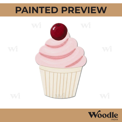 Cupcake Pre Marked MDF Design 1