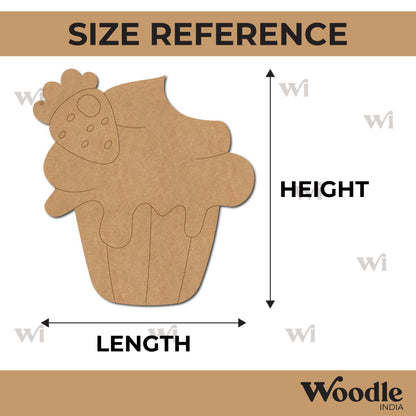 Cupcake Pre Marked MDF Design 4