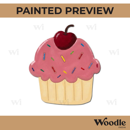 Cupcake Pre Marked MDF Design 6