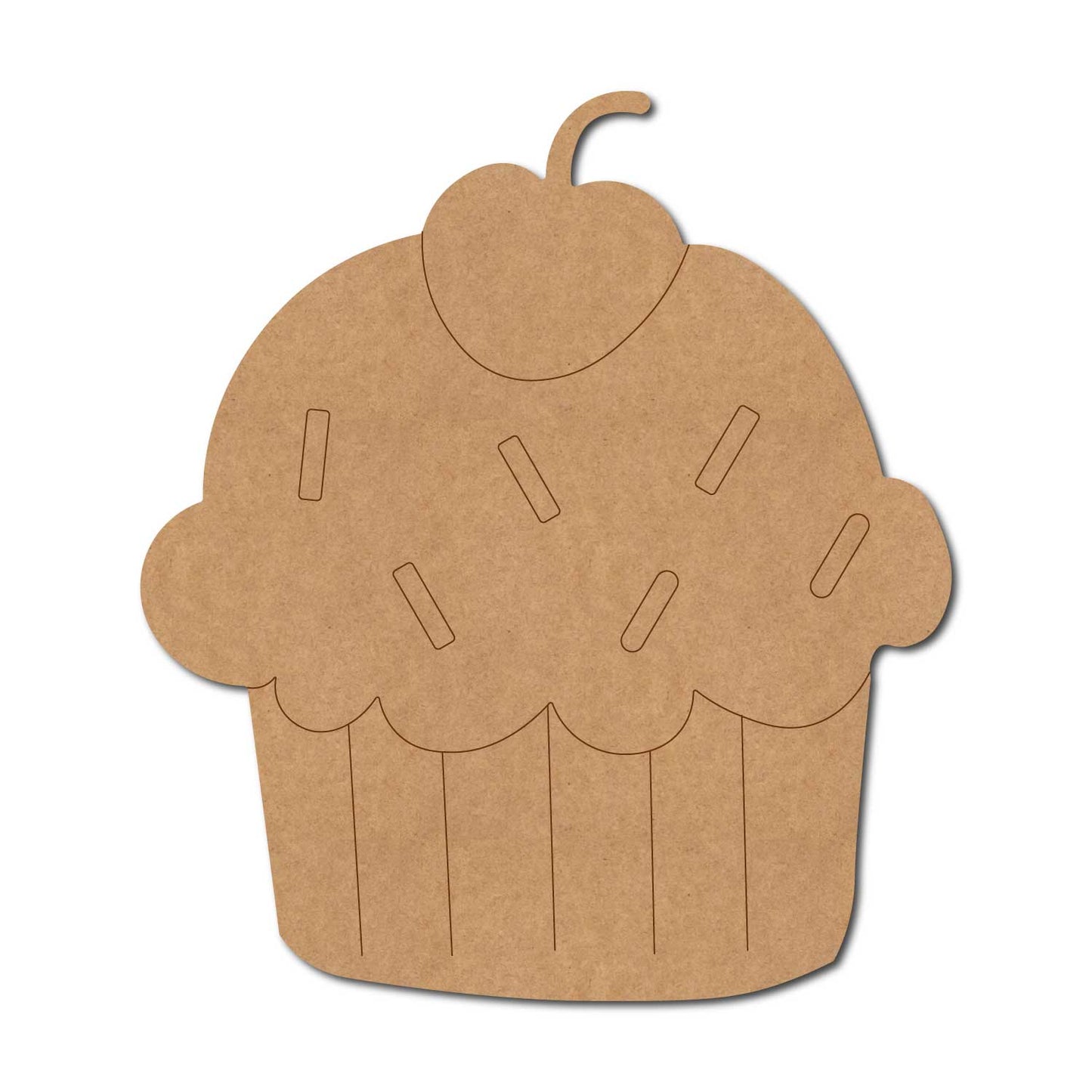 Cupcake Pre Marked MDF Design 6