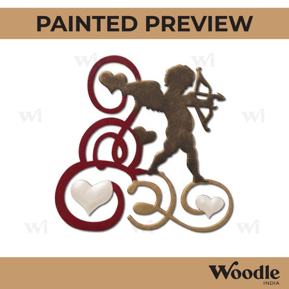 Cupid Cutout MDF Design 1