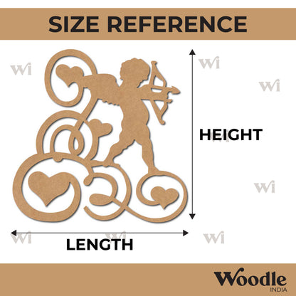 Cupid Cutout MDF Design 1