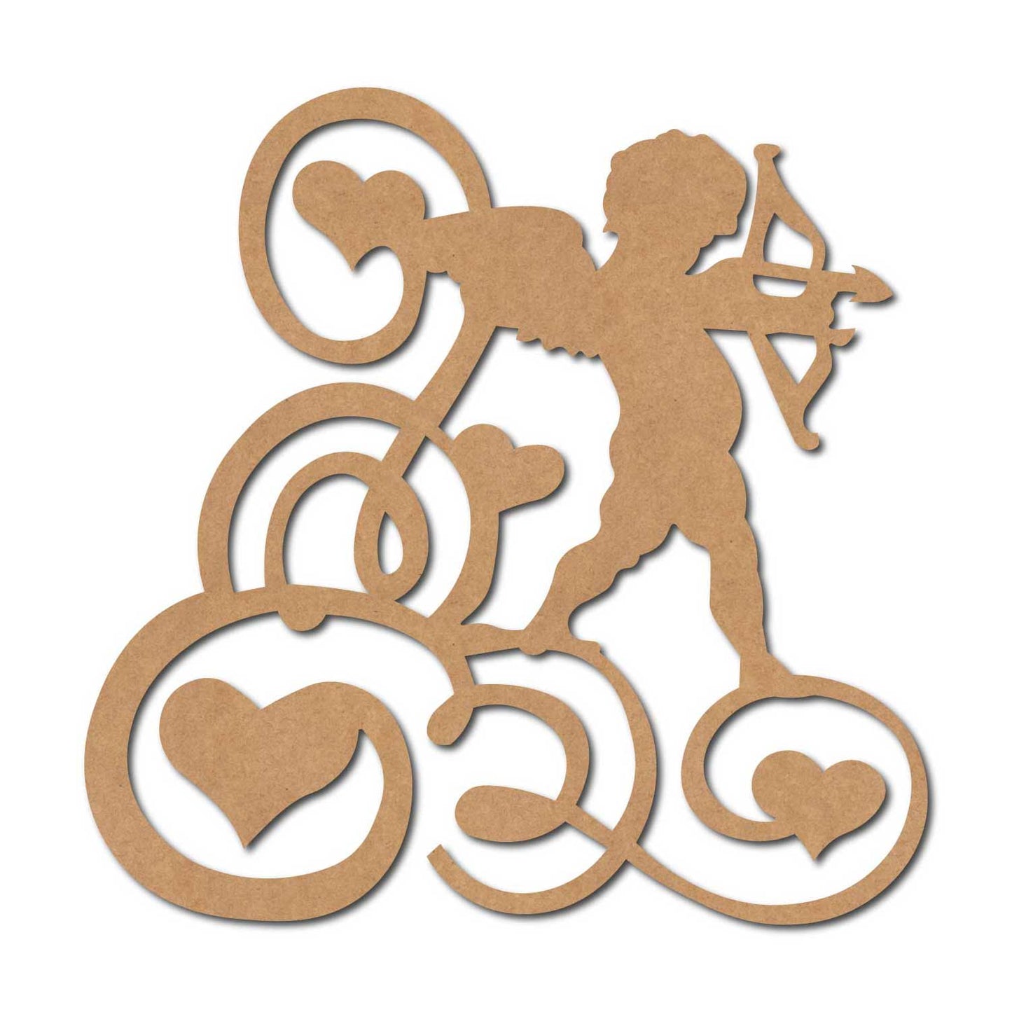 Cupid Cutout MDF Design 1