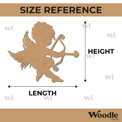 Cupid Cutout MDF Design 3