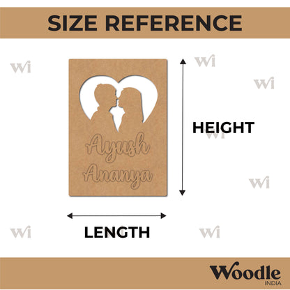 Customized Couple Base MDF Design 1