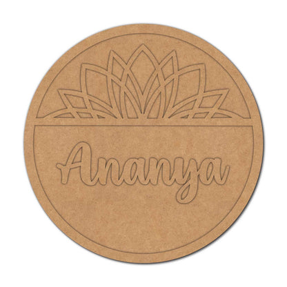 Customized Mandala Two Layered Base MDF Design 1