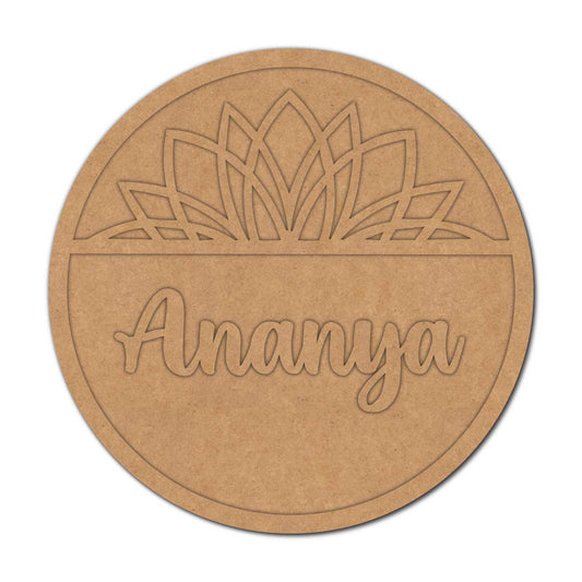 Customized Mandala Two Layered Base MDF Design 1
