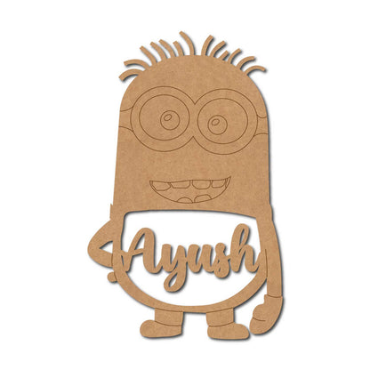 Customized Minion Cutout MDF Design 1