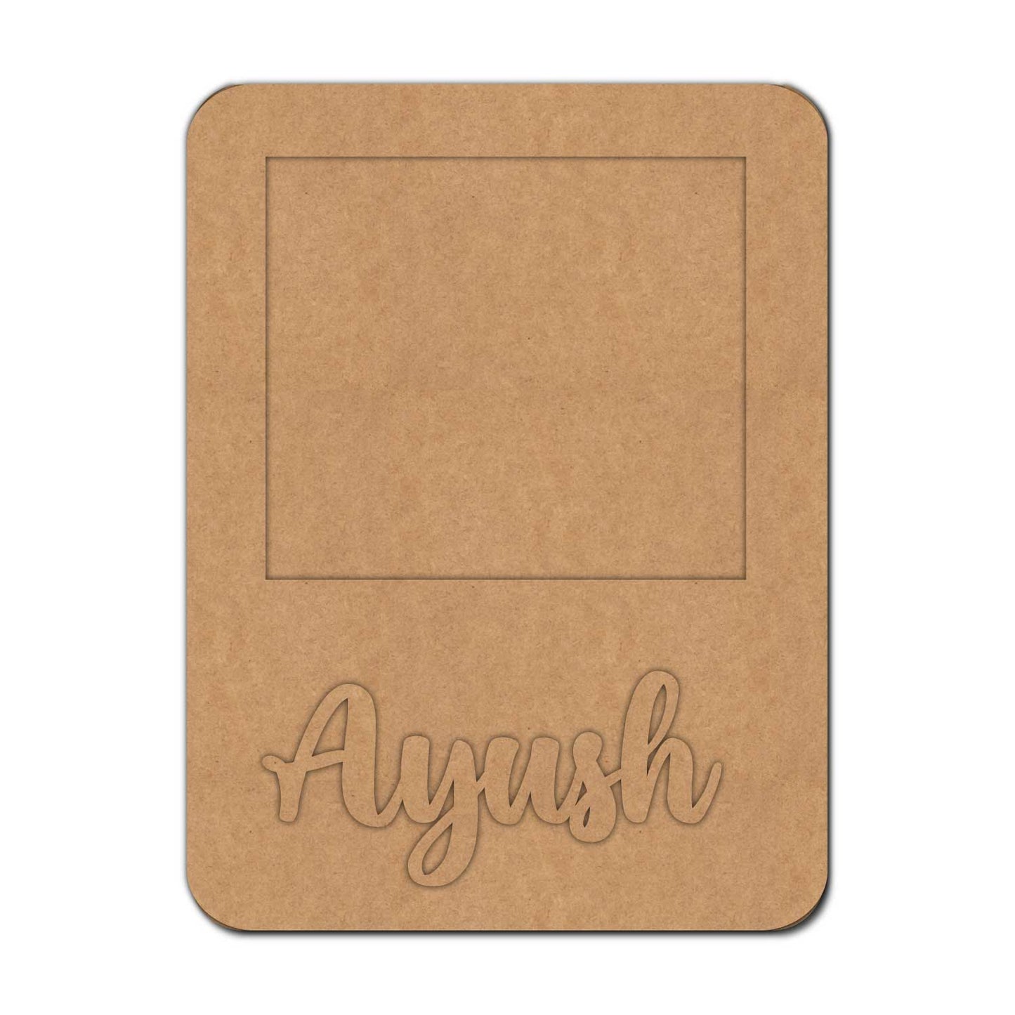 Customized Three Layered Photo Magnet MDF Design 1