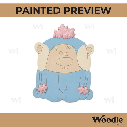 Cute Dog Pre Marked MDF Design 1