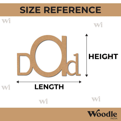 Dad Cutout MDF Design 1