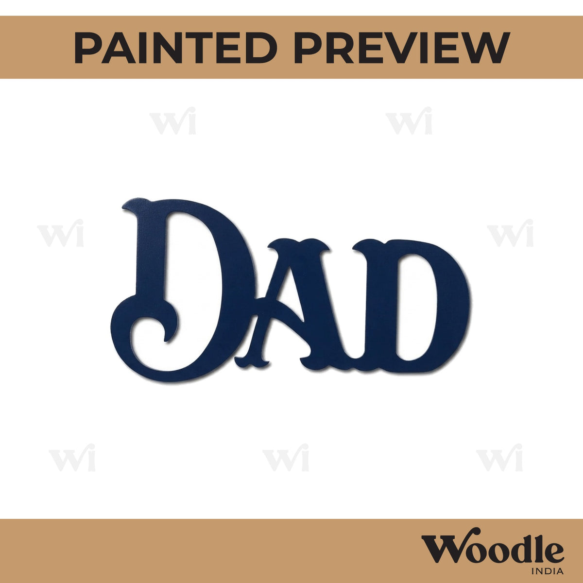 Dad Cutout MDF Design 2