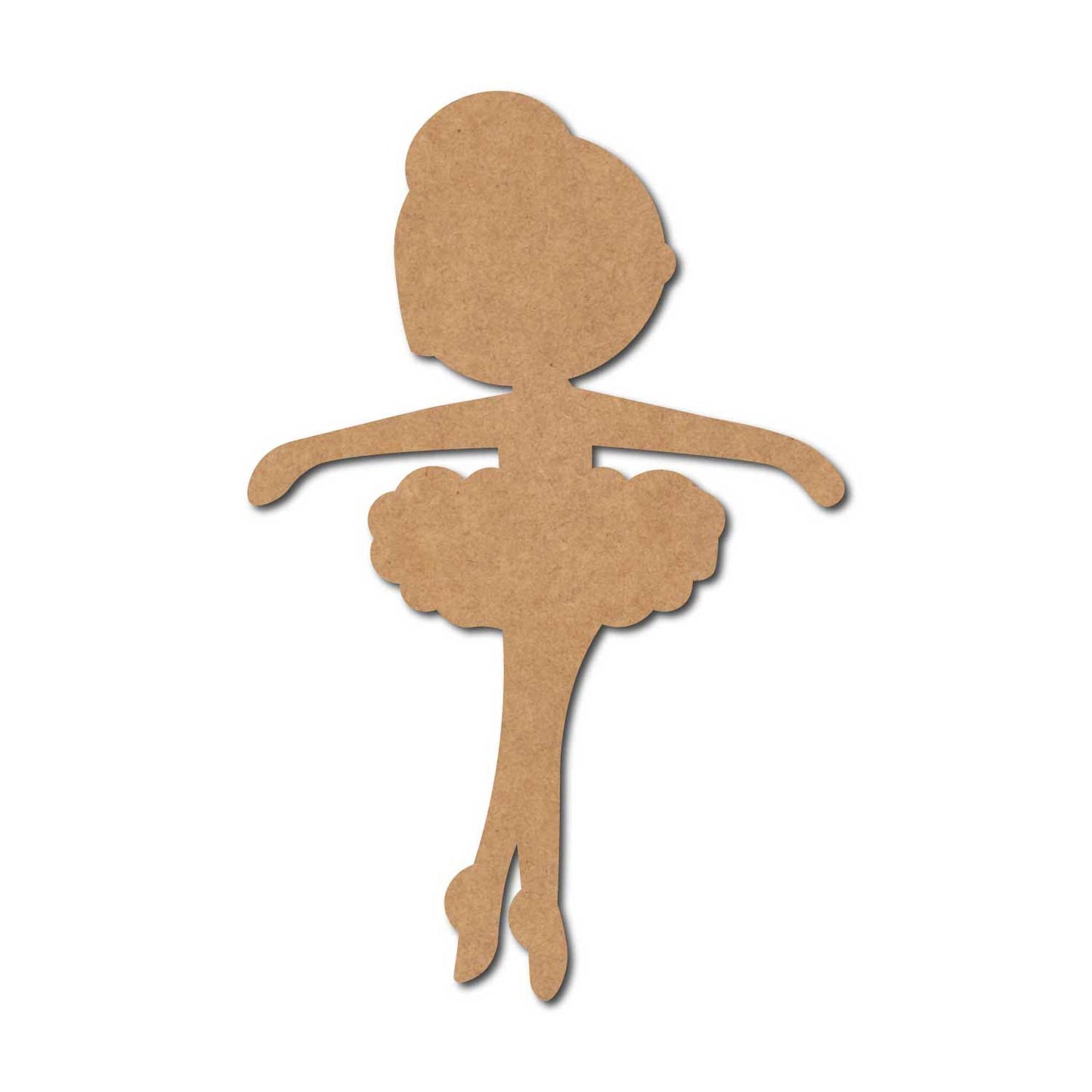 Dancing Girl Cutout MDF Design 3
